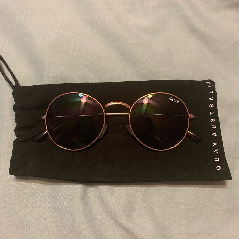 Quay Australia Round Sunglasses